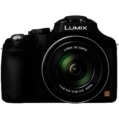 Panasonic Lumix DMC-FZ72 Bridge Camera, HD 1080p, 16.1MP, 60x Optical Zoom, 3” LCD Screen, Black Panasonic Lumix DMC-FZ72 Bridge Camera, HD 1080p, 16.1MP, 60x Optical Zoom, 3” LCD Screen, Black